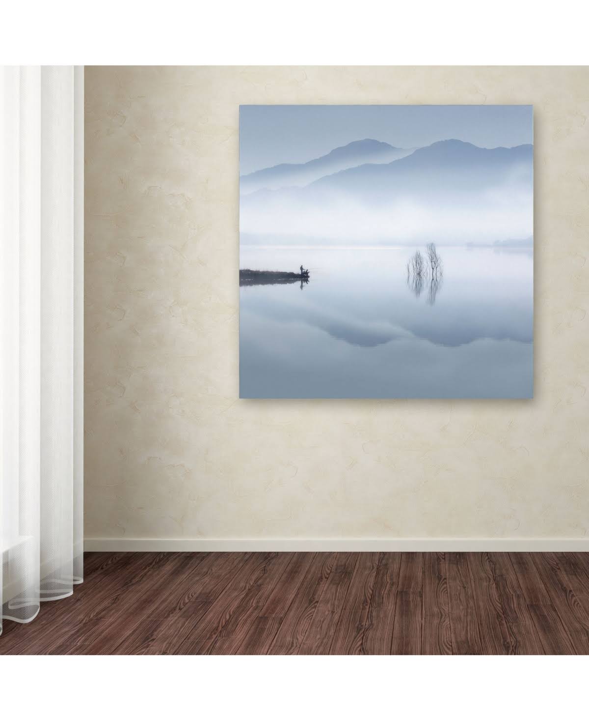Blue Silence Canvas Art M749148