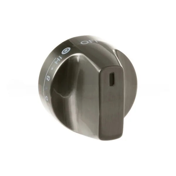 Brushed Black Double Burner Knob C978