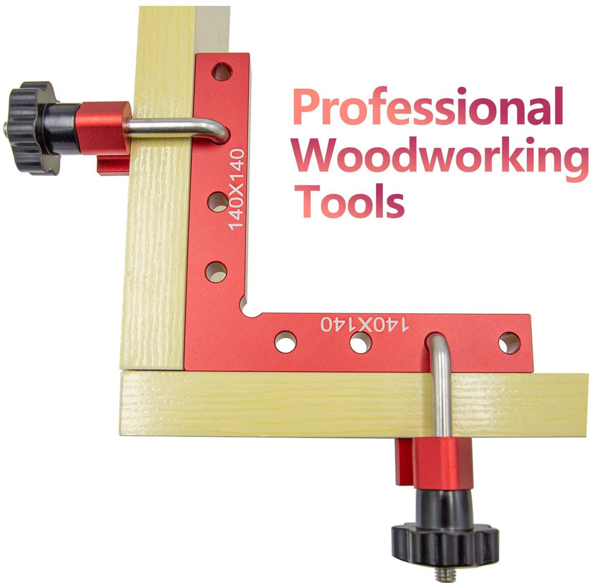 90 Degree Positioning Squares Aluminum Alloy Woodworking Tool U59022
