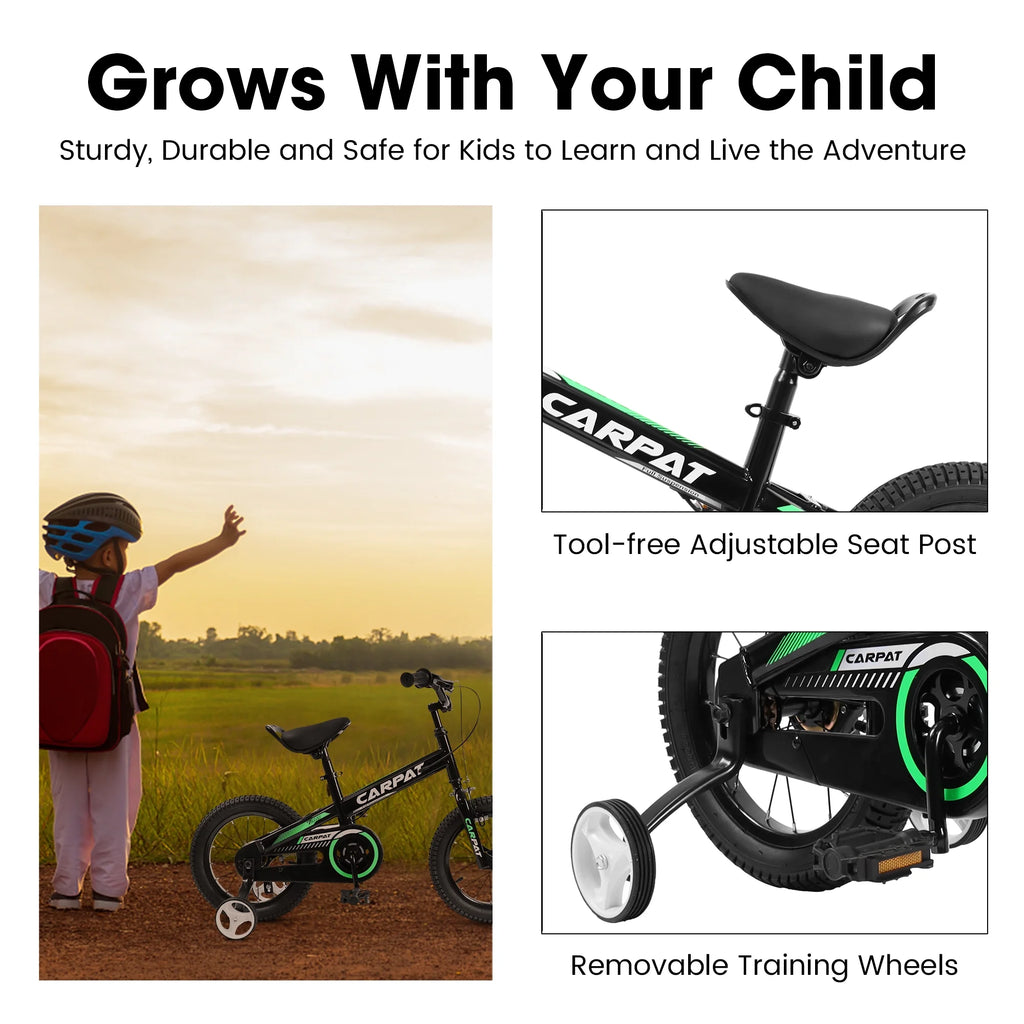 14 Inch Boys Bike with Training Wheels B43014