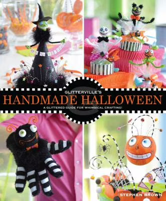 Halloween Glittered Guide for Whimsical Crafting Paperback A70173