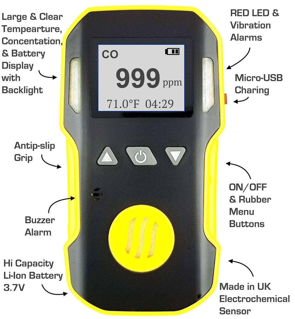Carbon Monoxide Meter with Pump Probe F4192