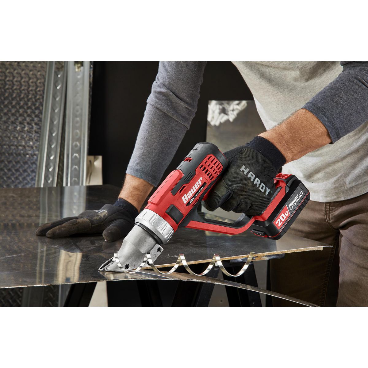 20V Cordless 18 Gauge Metal Shears K562
