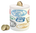 Ceramic Multicolor Piggy Bank K78954