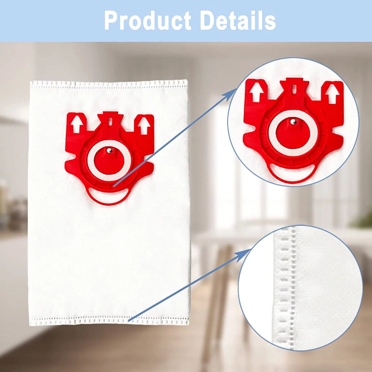 12 Pack Vacuum Cleaner Bags Replacement M812982