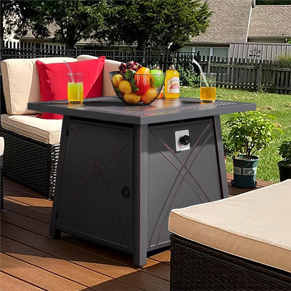 28 Propane Fire Pit Table L3607