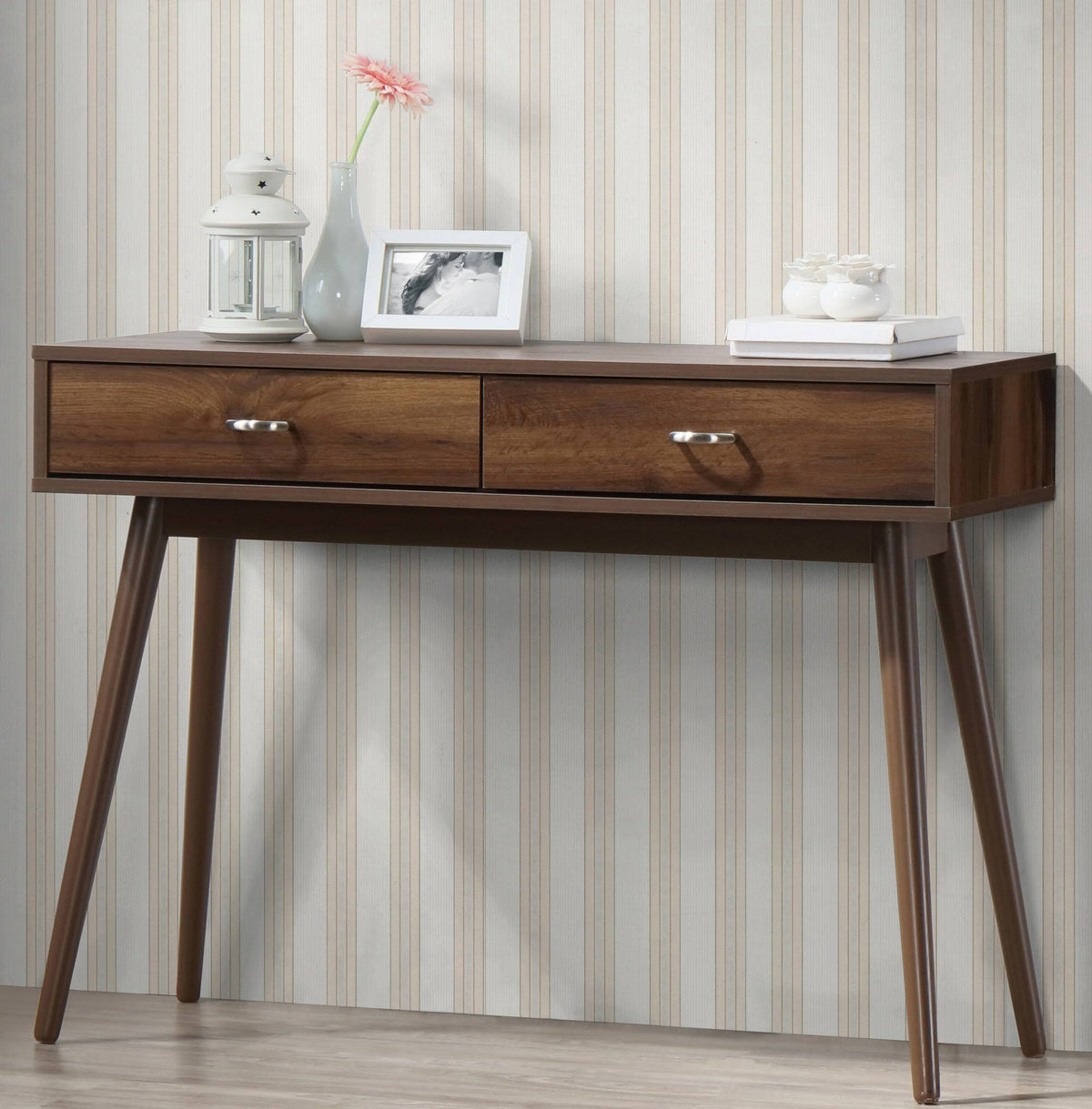 Black Midcentury Desk D79983