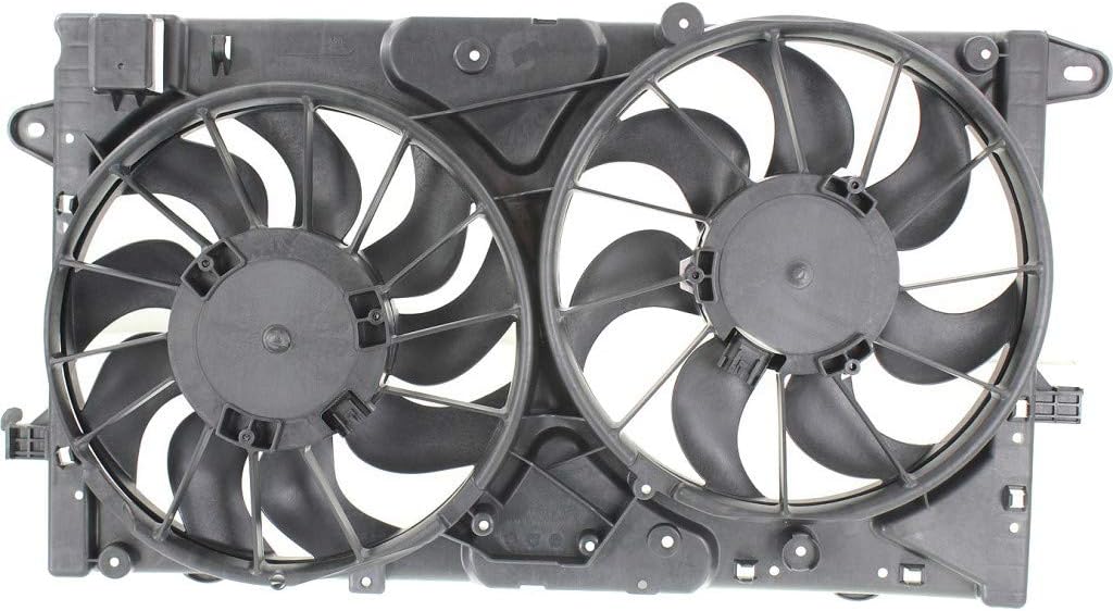 Radiator Fan for Chevy Malibu 2013 2014 2015 Dual Fan 2.5L Engine L5627