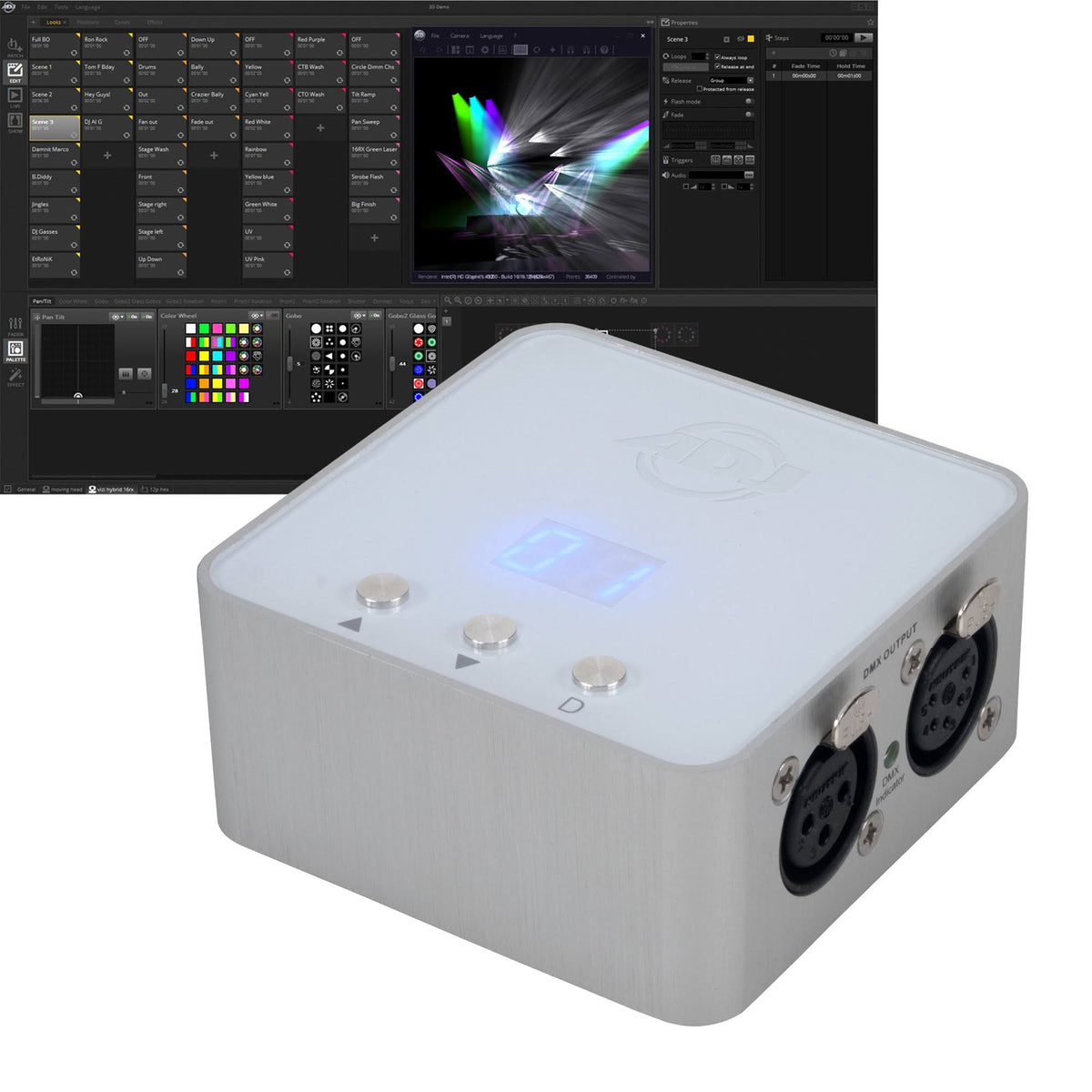 DMX USB Lighting Control Interface V424