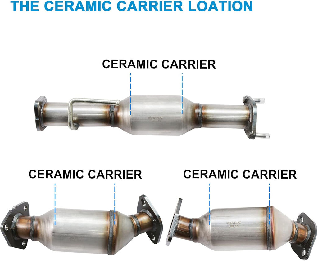 Stainless Steel High Flow Catalytic Converter A784127