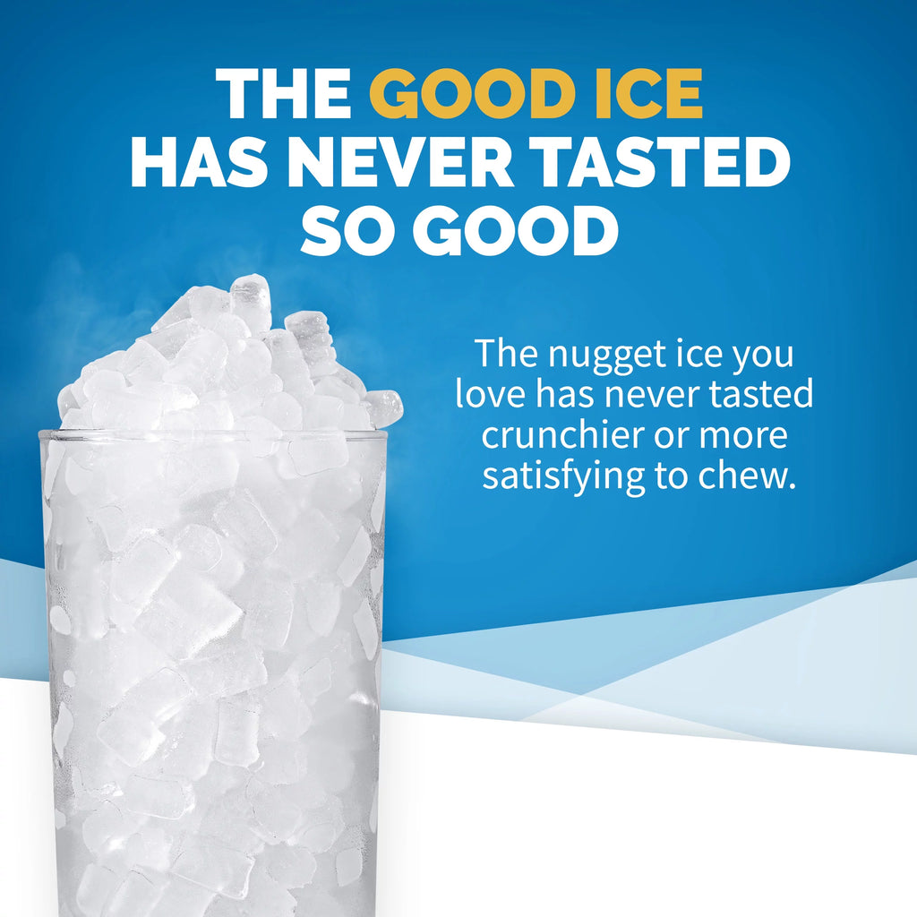 40 lb. Countertop Nugget Ice Maker in Stainless Steel H164