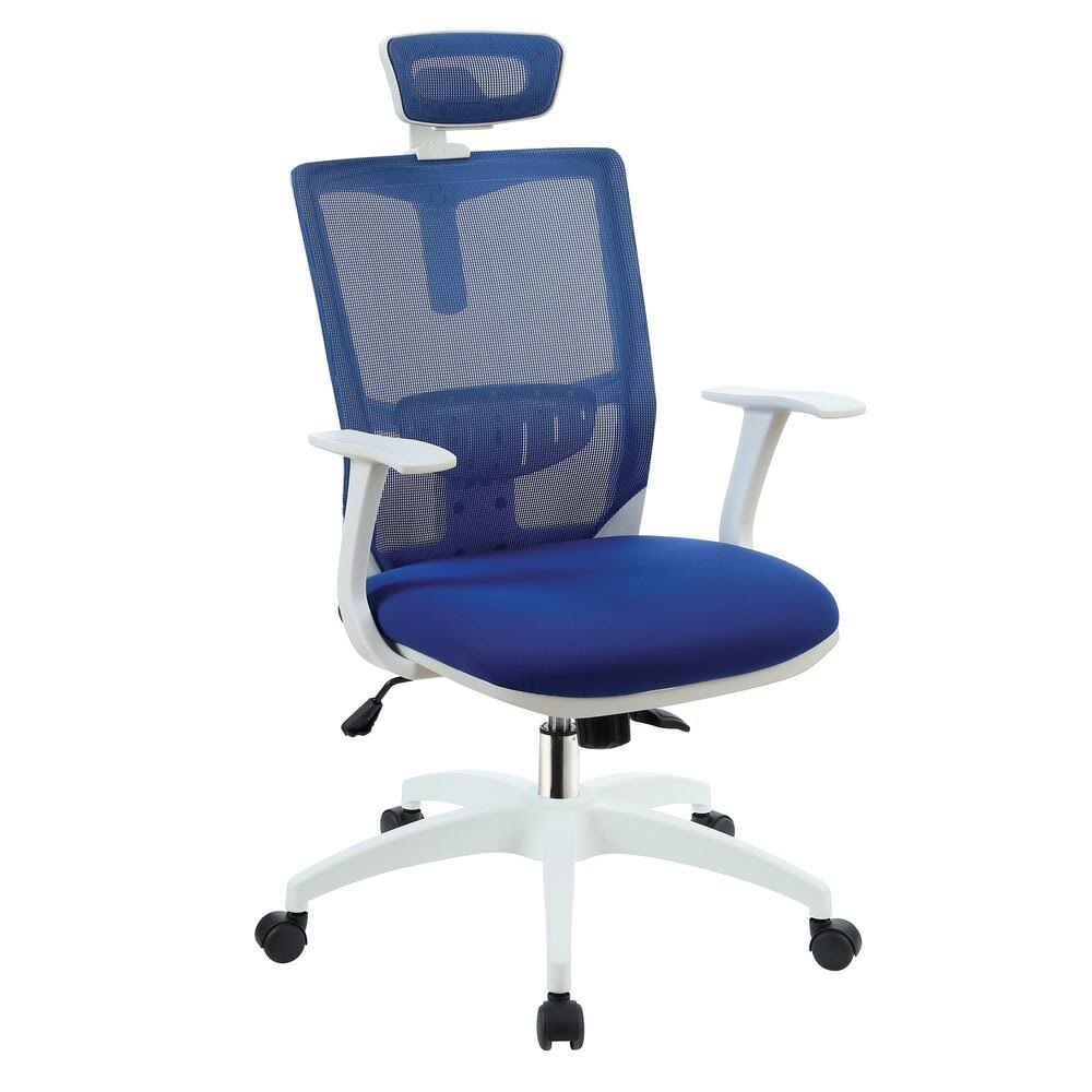 Blue Height Adjustable Office Chair Z760