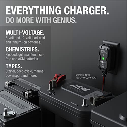 1A 6V/12V Smart Battery Charger Maintainer X57170