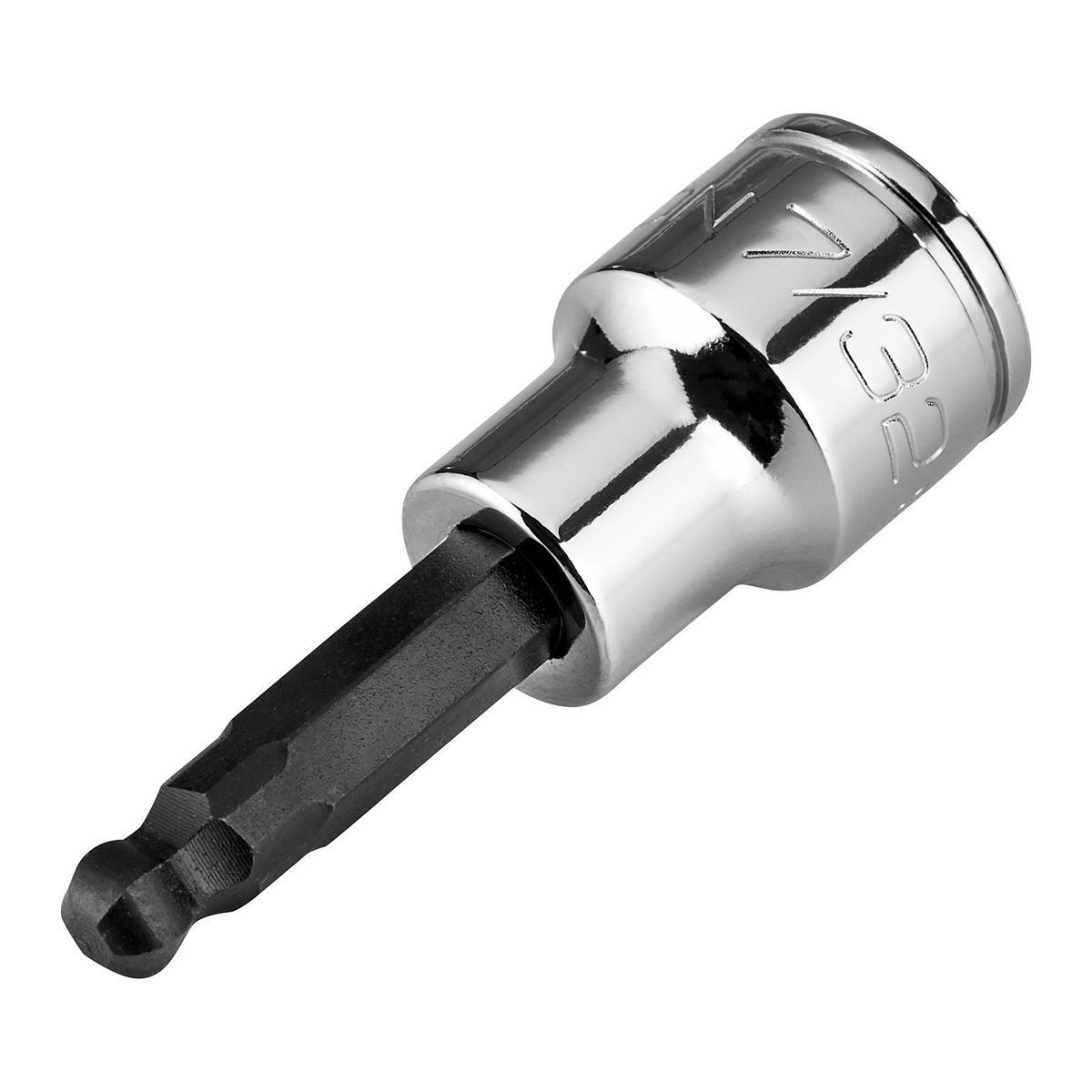 1/4 in. and 3/8 in. Drive SAE Ball Hex Socket Set, 8 Piece M6185