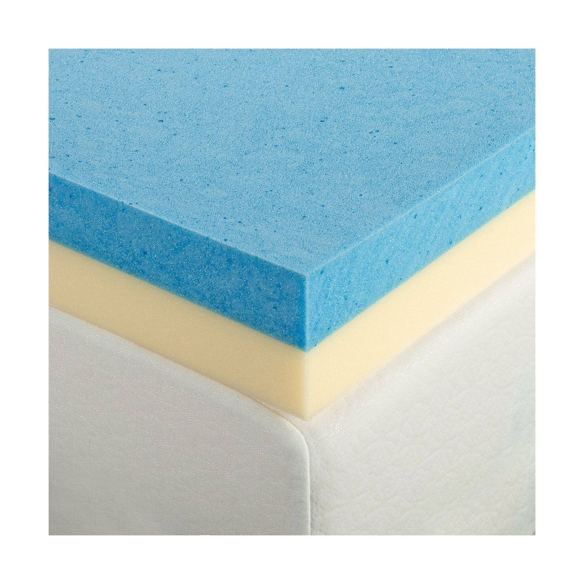 Gel Memory Foam Mattress Topper Full O602984