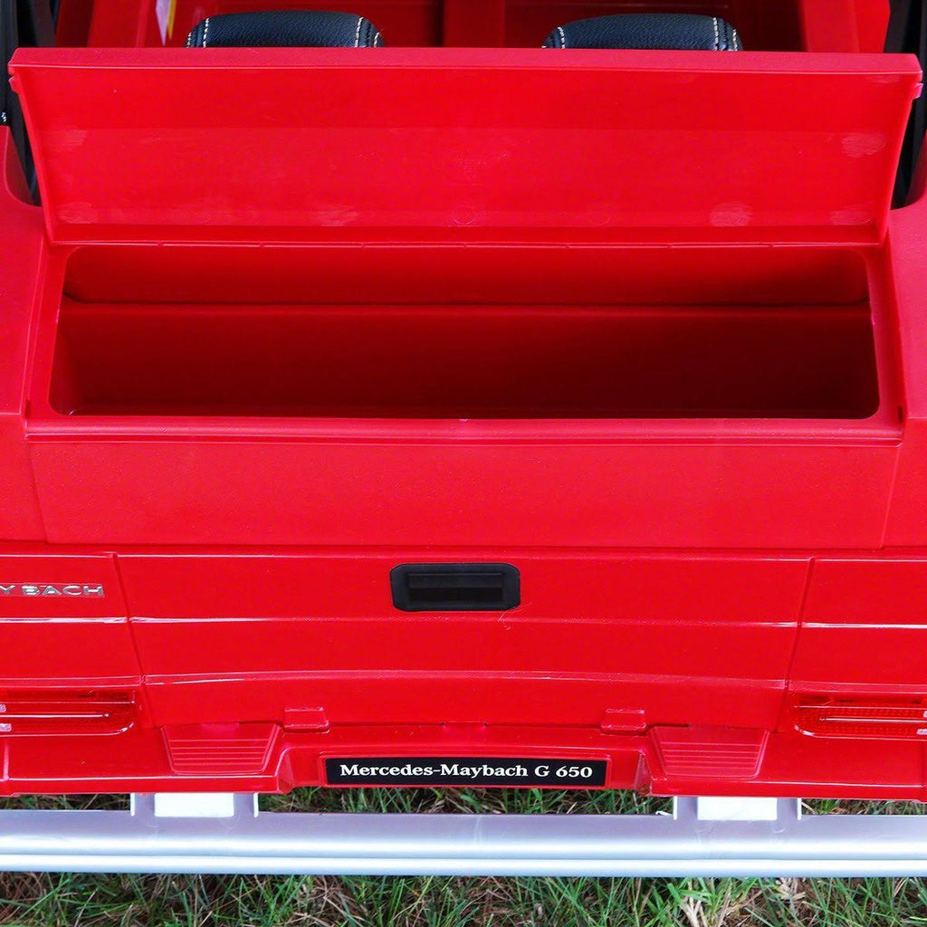 Cherry Red 12V Kids Ride-On Car L7543