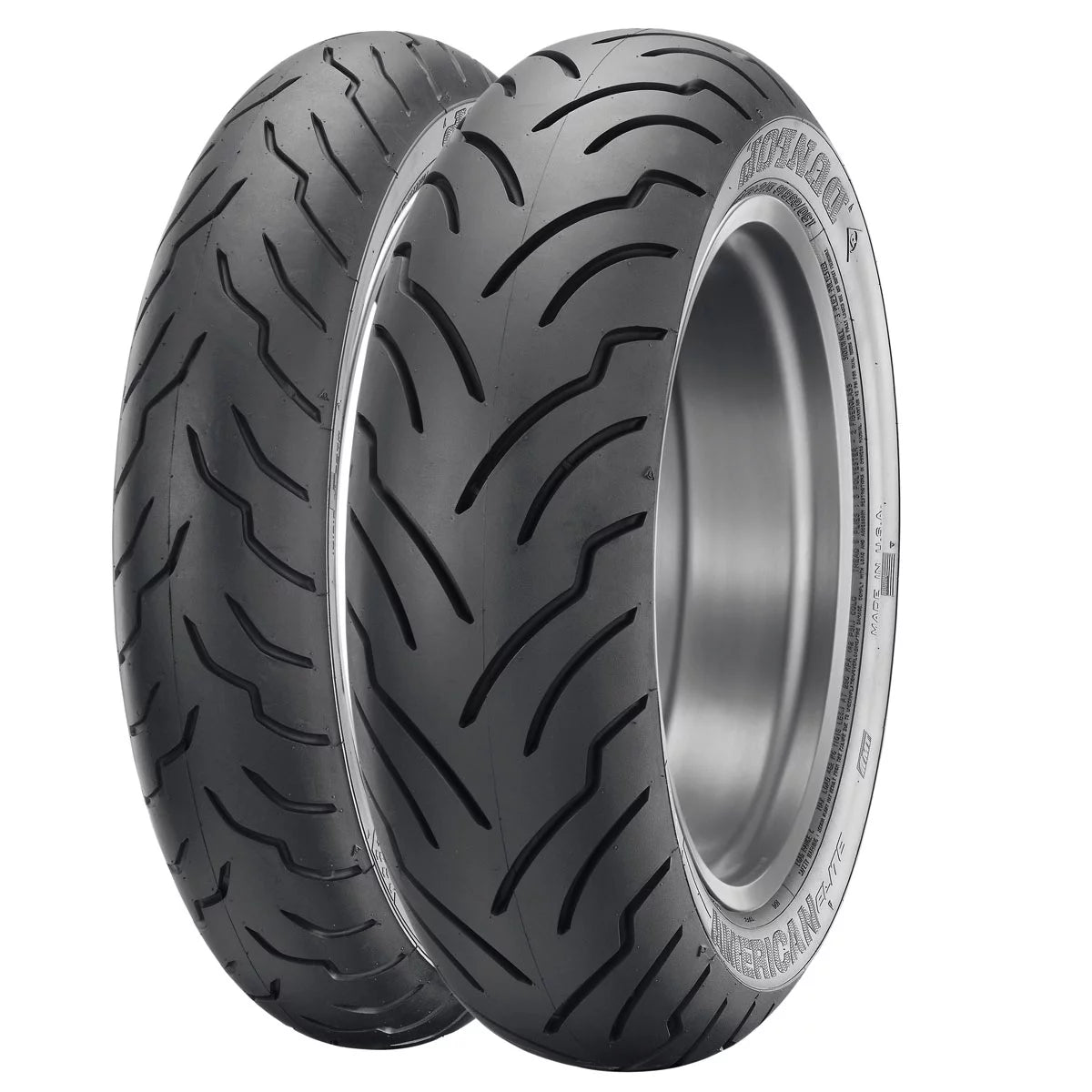 Front Motorcycle Tire 130/80B-17 Black Wall B33338