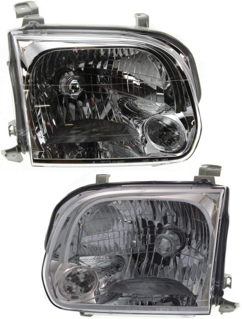 Headlight Assembly for Toyota Tundra Double Cab/Sequoia 2005 2006 2007 Driver Side U378885