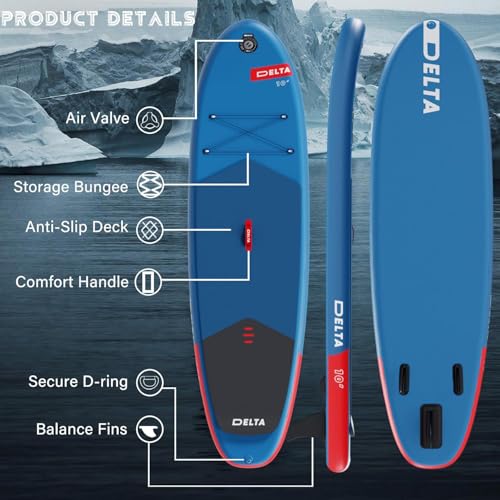 Inflatable Stand Up Paddle Board with Backpack H568