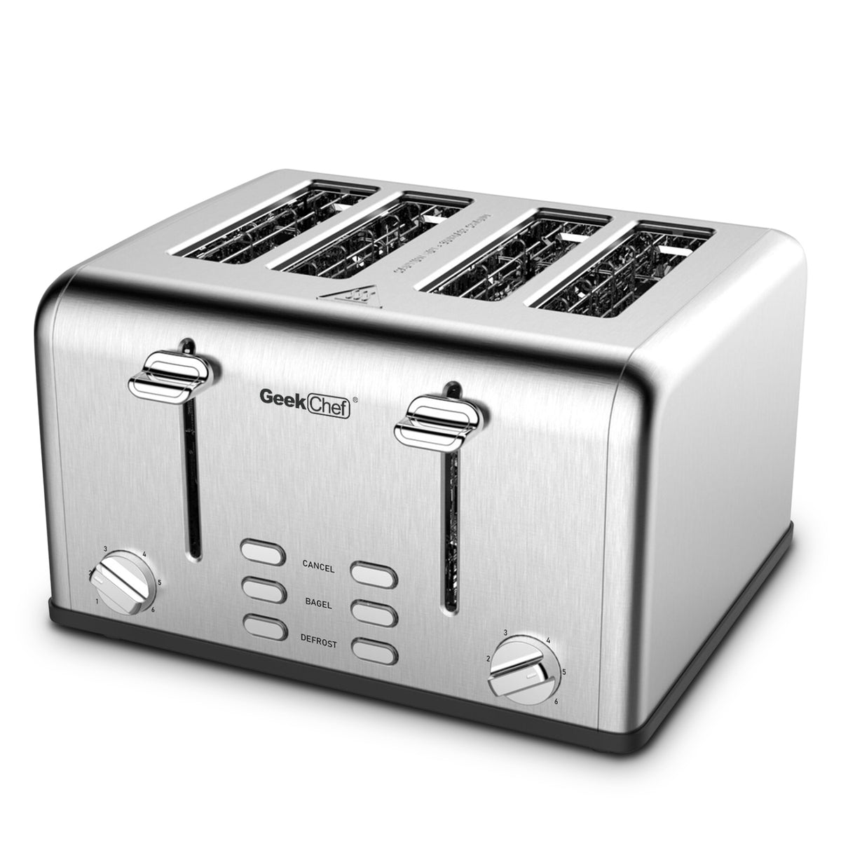 4 Slice Stainless Steel Toaster H436323