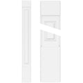 Raised Panel PVC Pilaster with Capital and Base (Pair) T6238