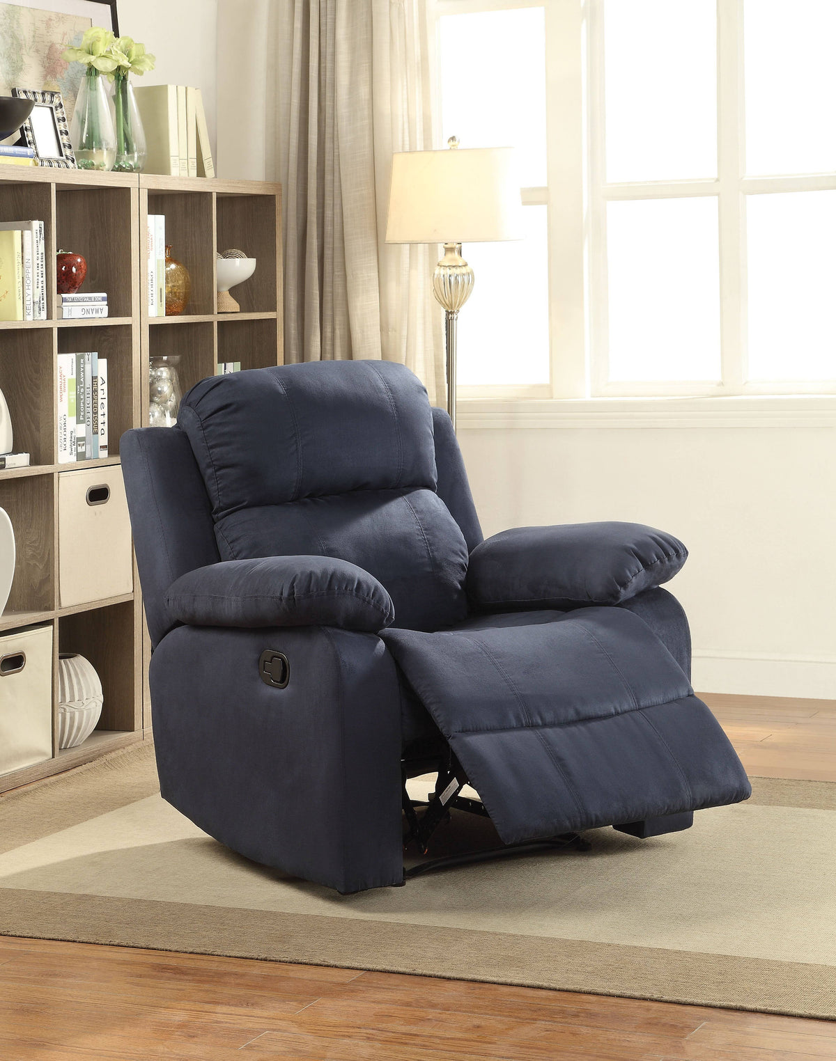 Blue Recliner Y3357