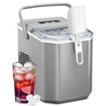 Countertop Portable Ice Maker with Handle and Ice Scoop, Black I1200