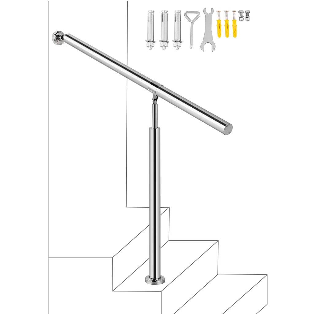 Stainless Steel 1 Step Handrail 80 x 90 CM K306