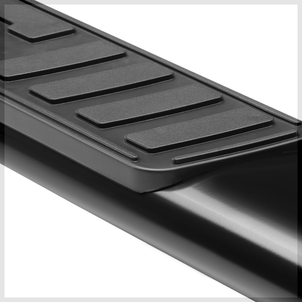 Black 5" Oval Step Nerf Bar Running Board F741600