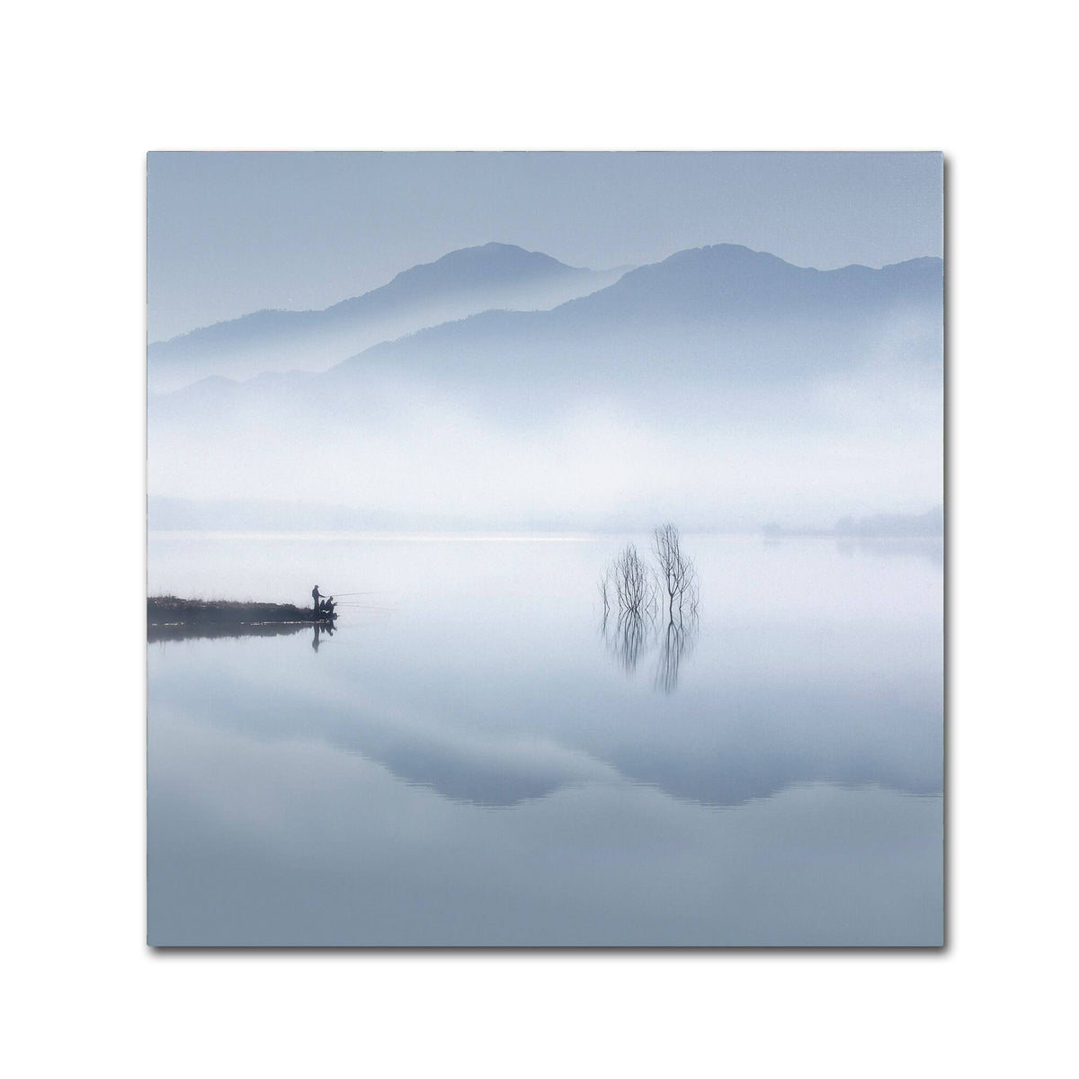Blue Silence Canvas Art M749148