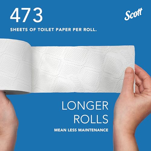 100% Recycled Fiber 2-Ply White Toilet Paper W5630