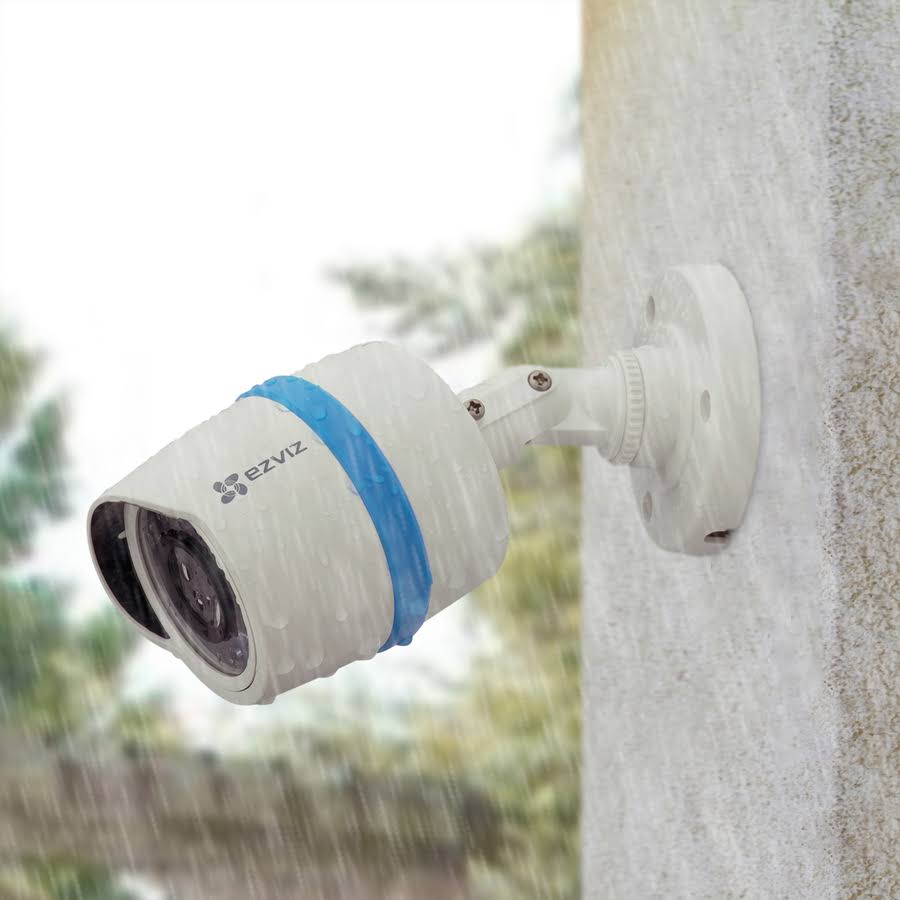 8-Channel DVR with 4 Outdoor Cameras Wired Ethernet Z162