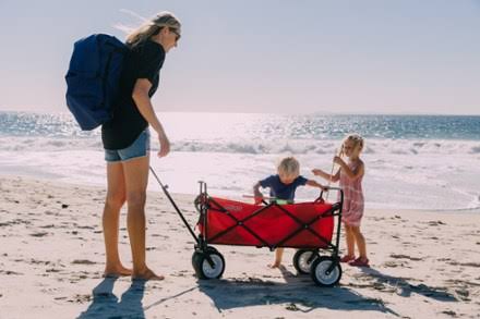 Red Sand-Free Beach Wagon Q574568