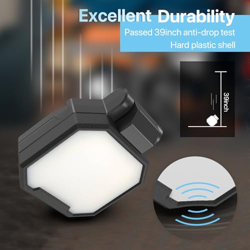 Rechargeable 2pack 40W 4000Lumens Magnetic Work Light U4955
