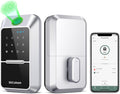 Silver Smart Deadbolt Lock L712892