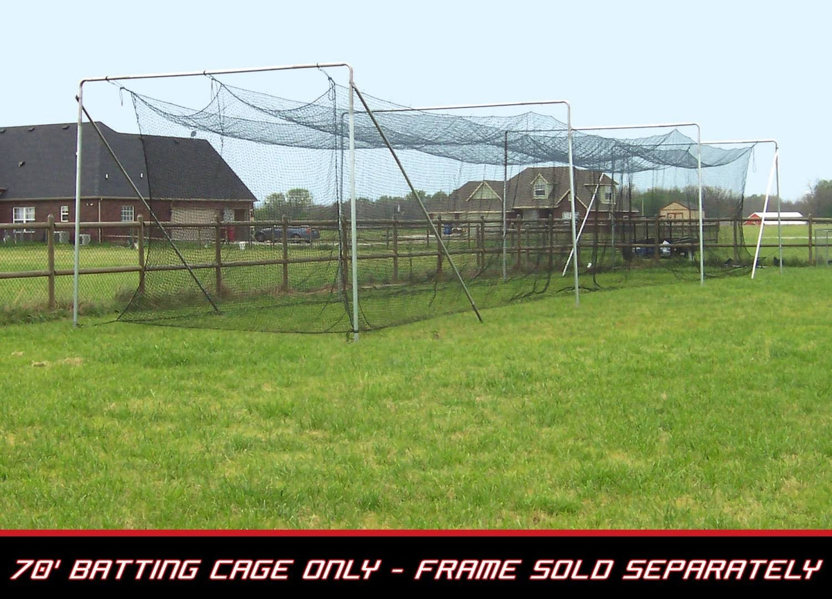 70x12x12 Twisted Poly Batting Cage Net G6248