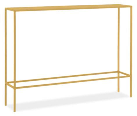 Saffron Yellow Slim Console Table H875