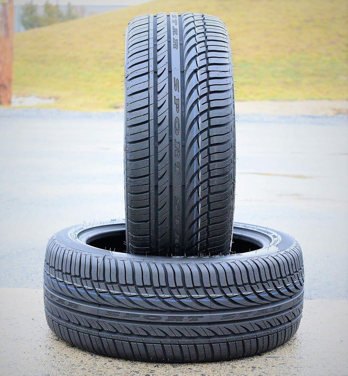Set of 2 All-Season Performance Radial Tires 225/55R16 99V XL BSW N7867