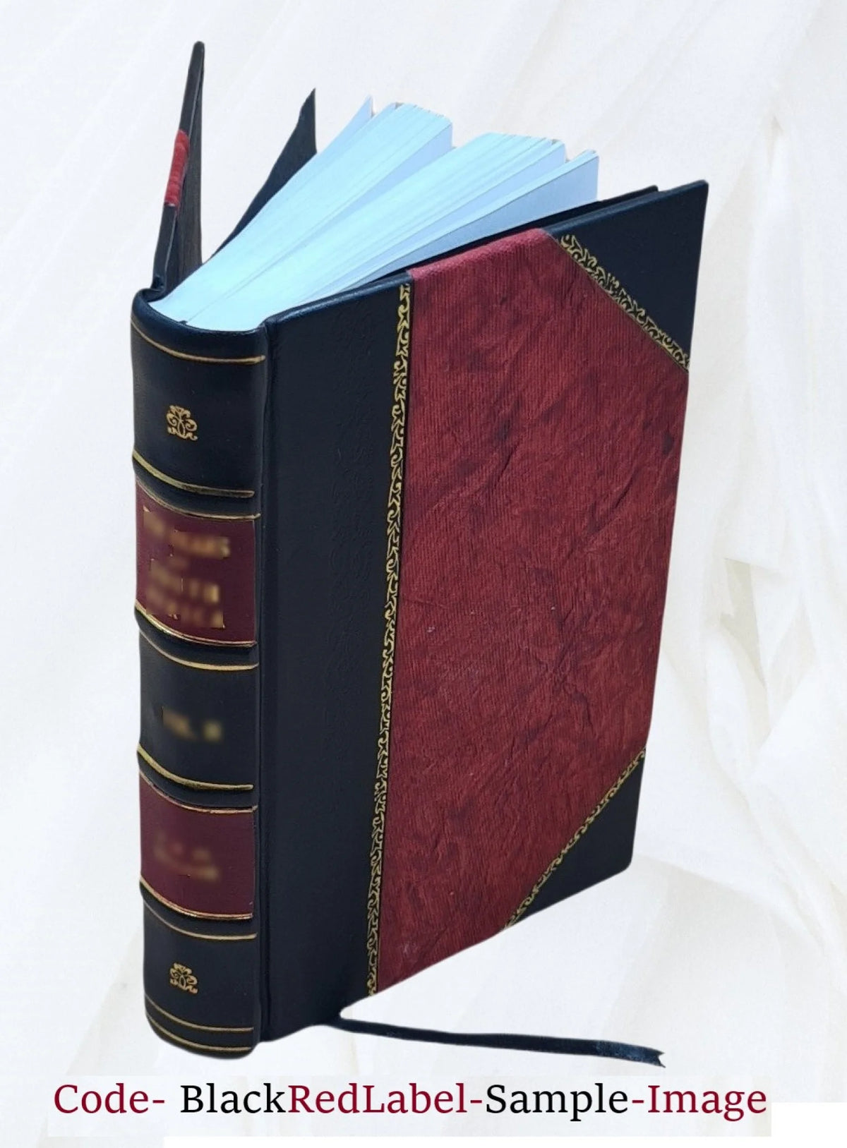 Hamburger Garten- und Blumenzeitung Leather Bound V19516