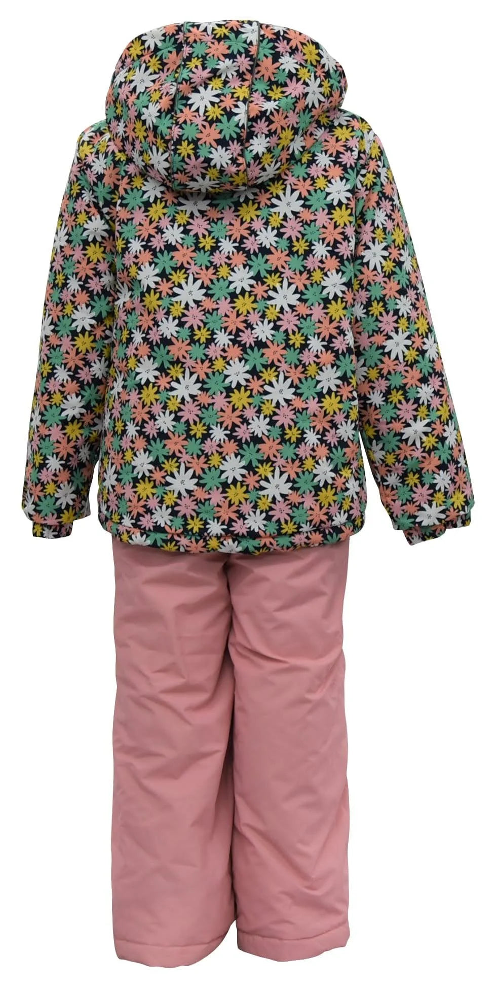 Little Girls Snowsuit Ski Jacket and Snow Pants Set S-L R6428
