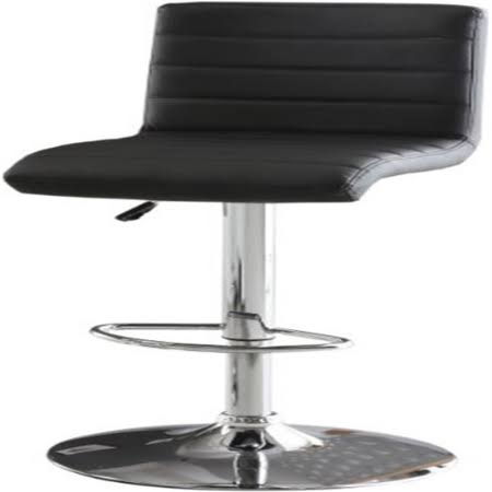 Black Hydraulic Bar Stool U772